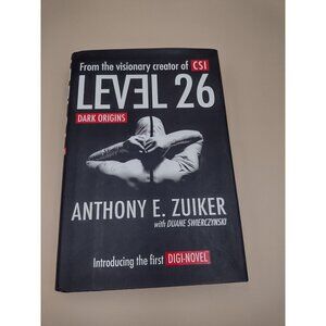 Level 26: Dark Origins By Anthony E. Zuiker Hardcover Digi-Novel First Edition